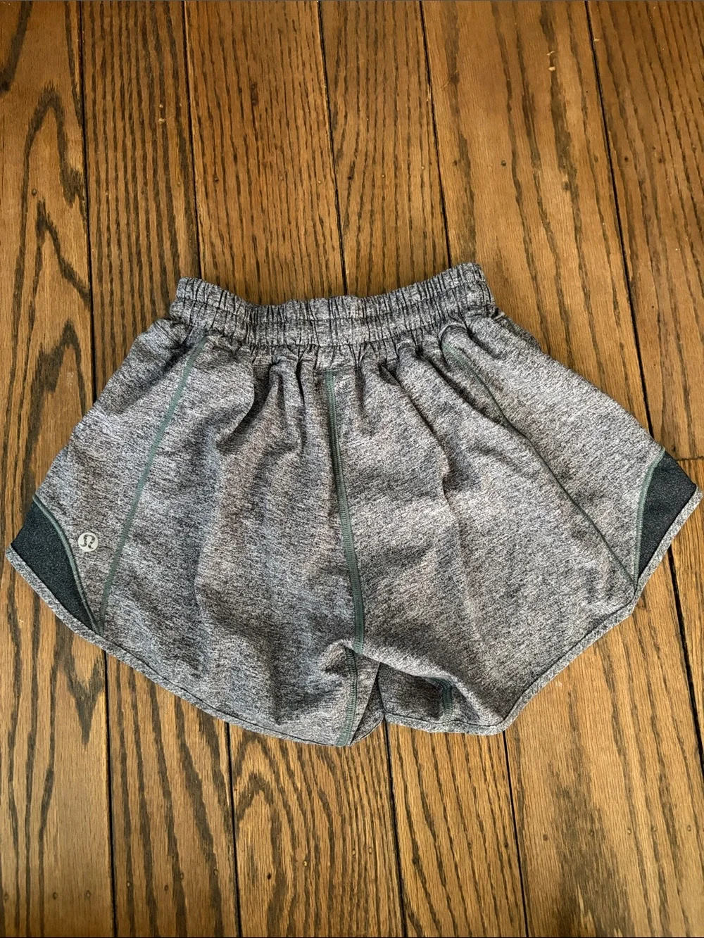 lululemon athletica Heather Grey Athletic Shorts